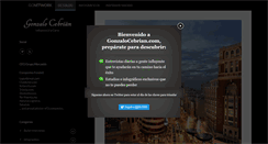 Desktop Screenshot of gonzalocebrian.com